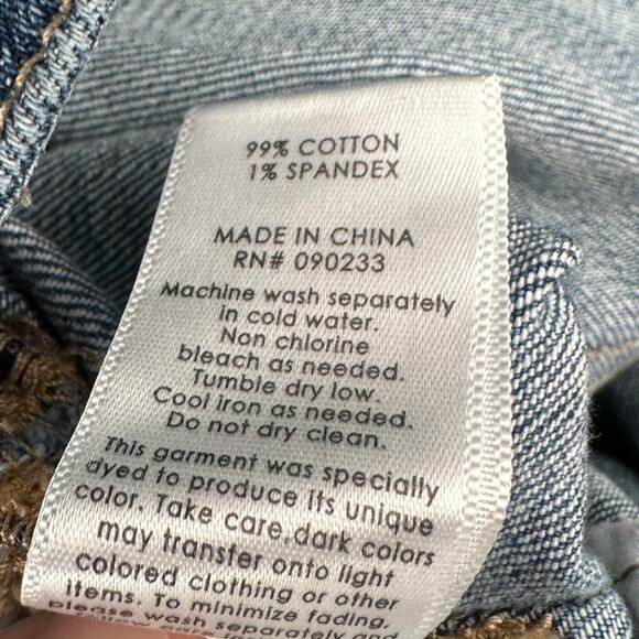 Pacsun Denim Adjustable Straps Front Lacing Shorts Overalls Womens Size 22 - Picture 4 of 6